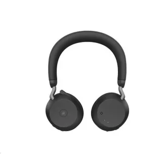 Jabra náhlavní souprava Evolve2 75 včetně stojánku, Link 380c MS, stereo, černá