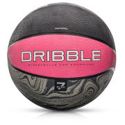 Basketbalový míč METEOR Dribble, vel. 7, růžový