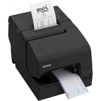 EPSON hybridní pokladní tiskárna TM-H6000V, černá, RS232, USB, LAN + zdroj