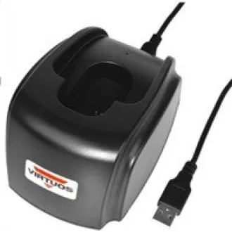 Virtuos CCD bezdrátová čtečka BT-310D, dlouhý dosah, Bluetooth (klávesnice/RS-232 emulace), černá