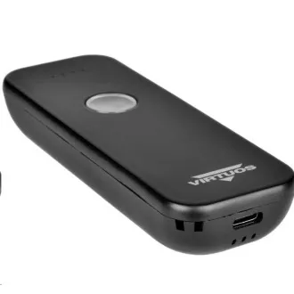Virtuos CCD 2D čtečka Virtuos HW-856A mini, bezdrátová, kapesní, černá