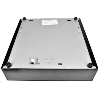 Virtuos pokladní zásuvka S-410C - s kabelem, pořadač 4/8, 9-24V, černá
