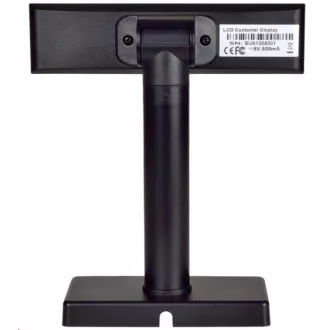 Virtuos LCD zákaznický displej Virtuos FL-2026MB 2x20, USB, černý