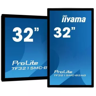 Iiyama ProLite TF3215MC-B2AG, 24/7, 80cm (31, 5\'\'), Projected Capacitive, Full HD, kit (USB), black