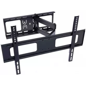 CONNECT IT Nástěnný držák TV T3BK s dvojitým ramenem, naklápěcí (±10/20°/±90°, 37" - 70", max. 50kg)