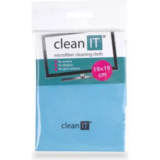 CLEAN IT čisticí utěrka z mikrovlákna, malá světle modrá