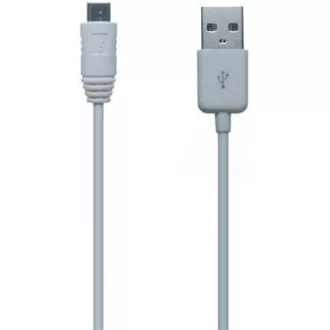 CONNECT IT Wirez USB-C (Type C) -> USB-A, USB 3.1 Gen 1, bílý, 1 m (2 ks v balení)