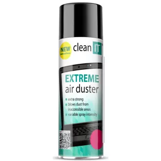 CLEAN IT Stlačený vzduch EXTREME 500g, NEHOŘLAVÝ