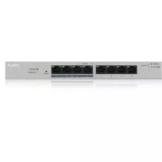 Zyxel GS1200-8HP 8-port Desktop Gigabit Web Smart switch, 4x PoE 802.3at, PoE budget 60W, fanless