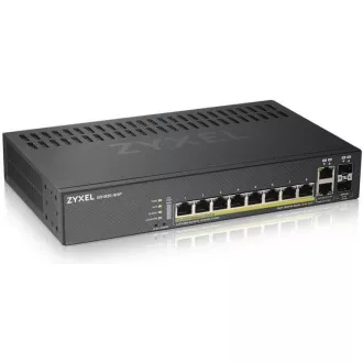 Zyxel GS1920-48HPV2 52-port Gigabit WebManaged PoE Switch, 48x gigabit RJ45, 4x gigabit RJ45/SFP, 2x SFP, 375W pro PoE