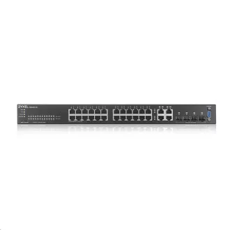 Zyxel GS2220-28 28-port L2 Managed Gigabit Switch, 24x gigabit RJ45, 4x gigabit RJ45/SFP