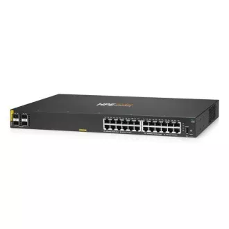 HPE Aruba Networking CX 6100 24G Class4 PoE 4SFP+ 370W Switch JL677AR RENEW