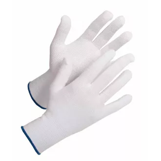 BUSTARD EVO VAM rukavice+PVC ter bílá 10