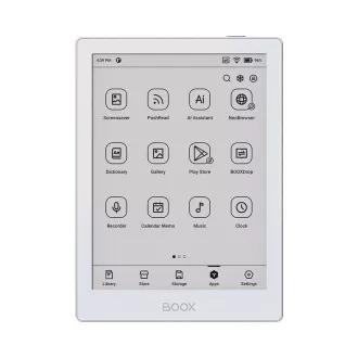 E-book ONYX BOOX GO 6, bílá, 6" Carta 1300, 32GB, Bluetooth, Android 11, E-ink displej