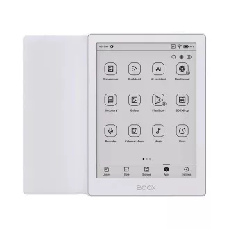 E-book ONYX BOOX GO 6, bílá, 6" Carta 1300, 32GB, Bluetooth, Android 11, E-ink displej