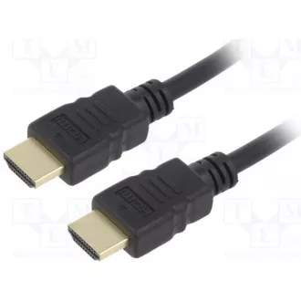 GEMBIRD Kabel HDMI - HDMI 1m (v1.4, 3D, zlacené kontakty, stíněný)