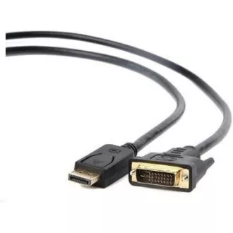 GEMBIRD Kabel DisplayPort - DVI propojovací 3m (M/M) GEMBIRD Kabel DisplayPort - DVI propojovací 3m (M/M)