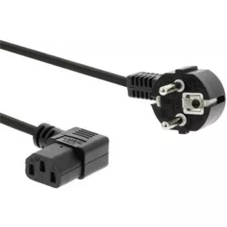 PREMIUMCORD Kabel napájecí 230V 5m úhlový 90st