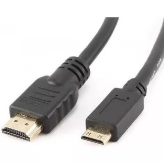 GEMBIRD Kabel HDMI - HDMI mini 1, 8m (v1.4, zlacené kontakty, stíněný)