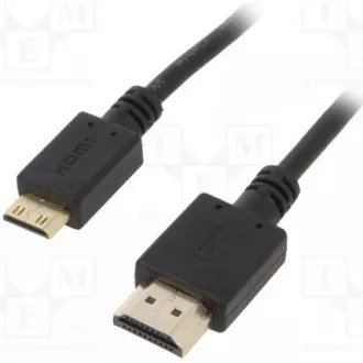 GEMBIRD Kabel HDMI - HDMI mini 1, 8m (v1.4, zlacené kontakty, stíněný)