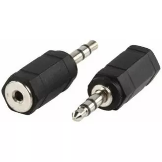PREMIUMCORD Adaptér Jack 2, 5mm - Jack 3, 5mm, redukce (M/F)