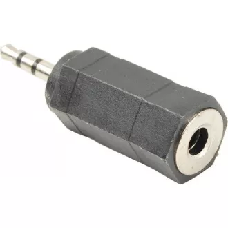 PREMIUMCORD Adaptér Jack 2, 5mm - Jack 3, 5mm, redukce (M/F)