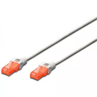 GEMBIRD kabel patchcord CAT6 UTP 15m, šedý