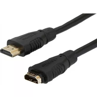 PREMIUMCORD Kabel prodlužovací HDMI - HDMI 3m, zlacené konektory