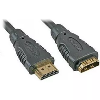 PREMIUMCORD Kabel prodlužovací HDMI - HDMI 5m, zlacené konektory