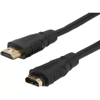 PREMIUMCORD Kabel prodlužovací HDMI - HDMI 5m, zlacené konektory
