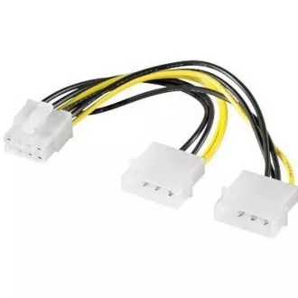 PREMIUMCORD Napájecí redukce 2x MOLEX PCI-e 8pin
