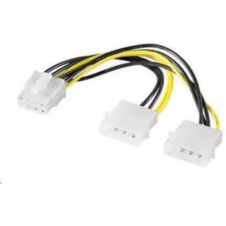 PREMIUMCORD Napájecí redukce 2x MOLEX PCI-e 8pin
