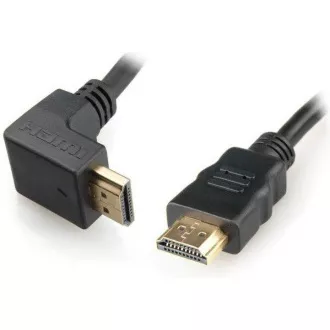 GEMBIRD Kabel HDMI - HDMI 90°, 4K 60Hz, 3m, černá