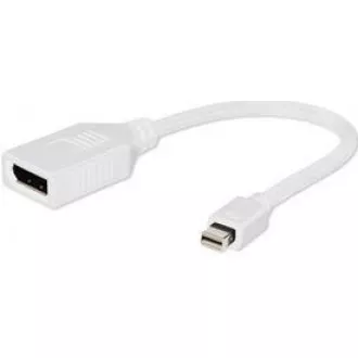 GEMBIRD Redukce miniDisplayport - Displayport 10cm (M/F) bílá