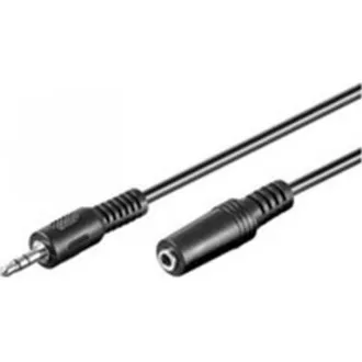PREMIUMCORD Kabel audio 3, 5mm Jack - Jack prodlužovací 3m (M/F, stereo)