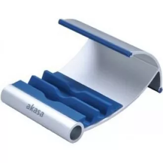 AKASA stojánek na tablet AK-NC054-BL, hliníkový, modrý