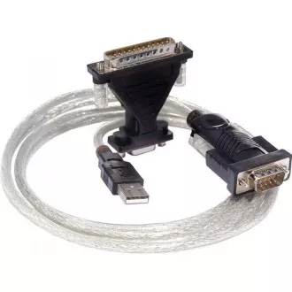 PREMIUMCORD Kabel adaptér USB - sériový port (COM, RS232, redukce)