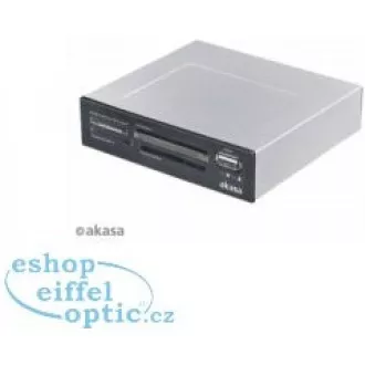 AKASA čtečka karet AK-ICR-07 do 3.5", 6-slotová, interní, 1x USB 2.0