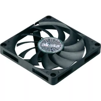 AKASA ventilátor Slimfan, 80 x 10mm, kluzné ložisko, pro HTPC systémy