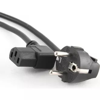 GEMBIRD Kabel napájecí pravoúhlý VDE 220/230V 1, 8m GEMBIRD Kabel napájecí pravoúhlý VDE 220/230V 1, 8m