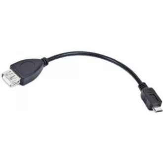 GEMBIRD Kabel USB 2.0 A-Micro B, OTG, 15cm (F/M, pro tablety a smartphone) GEMBIRD Kabel USB 2.0 A-Micro B, OTG, 15cm (F/M, pro tablety a smartphone)