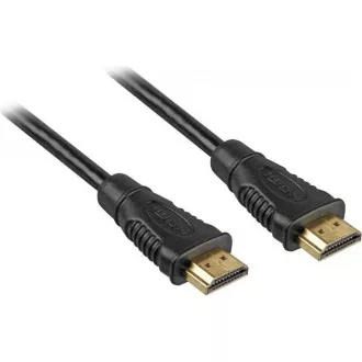PREMIUMCORD Kabel HDMI - HDMI 0, 5m (v1.4, 3D, zlacené kontakty, stíněný)