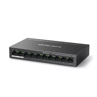 MERCUSYS switch MS110P (10x100Mb/s, 8xPoE+, 65W, fanless)