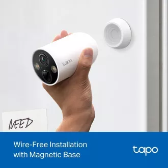 TP-Link Tapo C425 set 4x venkovní kamera C425 (4MP, 2K QHD, 1440p, IR 15m, WiFi, micro SD card, IP66)