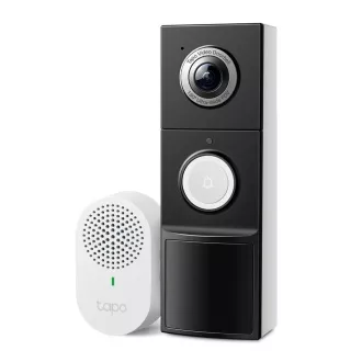 TP-Link Tapo D235 Chytrý video zvonek (5MP, 2K, WiFi, IR 10m, microSD) TP-Link Tapo D235 Chytrý video zvonek (5MP, 2K, WiFi, IR 10m, microSD)