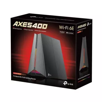 TP-Link Archer GXE75 EasyMesh WiFi6E router (AXE5400, 2, 4GHz/5GHz/6GHz, 1x2, 5GbELAN/WAN, 1xGbELAN/WAN, 3xGbELAN, 1xUSB3.0)