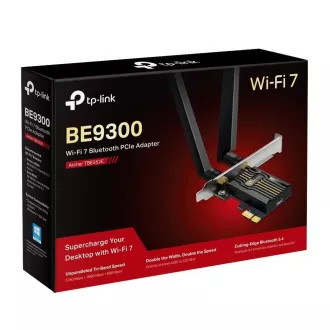 TP-Link Archer TBE552E WiFi7 PCIe adapter (BE9300, 2, 4GHz/5GHz/6GHz, Bluetooth5.4)