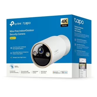 TP-Link Tapo C460 venkovní kamera (8MP, 4K, 2160p, IR 15m, WiFi, micro SD card, IP66)