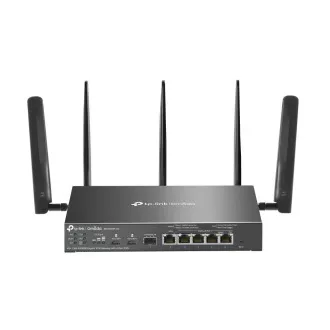 TP-Link ER706WP-4G OMADA VPN 4G+Cat6 router (AX3000, 1xSFP WAN/LAN, 1xGbEWAN, 4xGbELAN/WAN, 4xPoE+, 45W, 2xnanoSIM)