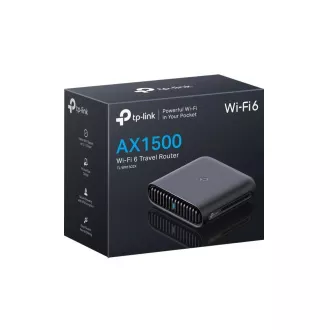TP-Link TL-WR1502X přenosný WiFi6 router (AX1500, 2, 4GHz/5GHz, 1xGbE WAN, 1xGbE LAN, 4G LTE, 1xUSB2.0)